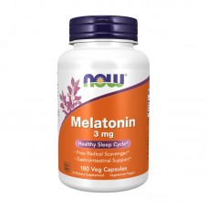 NOW Melatonin 3 mg - 180 veg caps