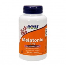 NOW Melatonin 5 mg - 180 veg caps