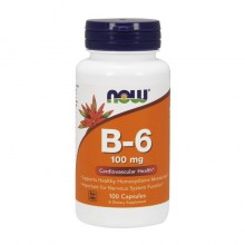 NOW B-6 100 mg 100 caps