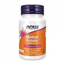 NOW Methyl Folate 1,000 мкг - 90 tab