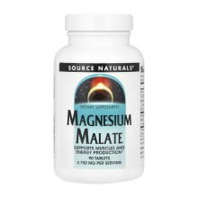 Source Naturals Magnesium Malate — Магний малат, 90 таблеток