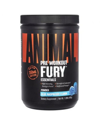 Universal Nutrition Animal Fury – Передтренувальний комплекс, 500 г 