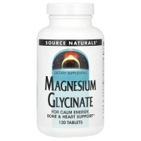 Source Naturals Magnesium Glycinate — Магний глицинат, 120 таблеток