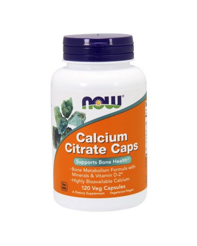 NOW Calcium Citrate 120  veg caps
