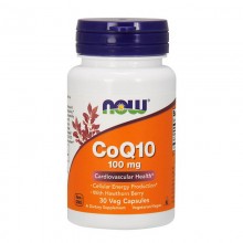 NOW CoQ10 100 мг - 30  veg caps