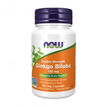 NOW Ginkgo Biloba 120 mg - 50 veg caps