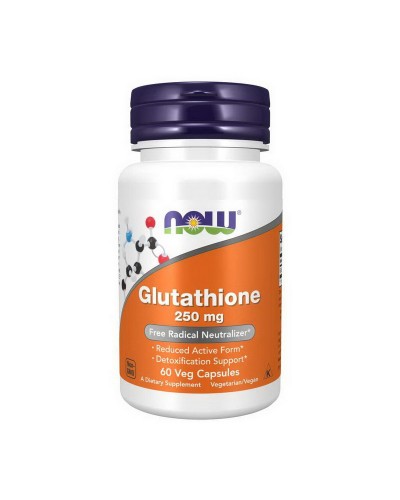 NOW Glutathione 250 mg - 60 veg caps