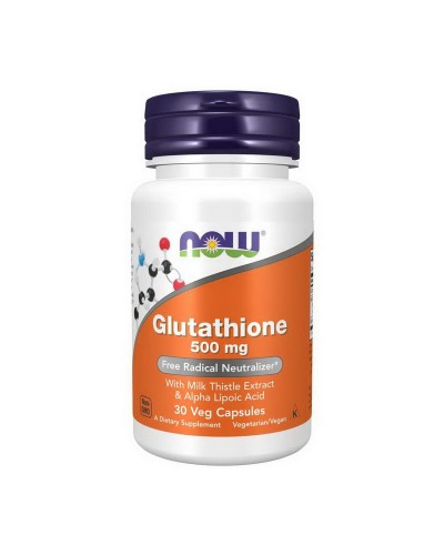 NOW Glutathione 500 mg 30 caps