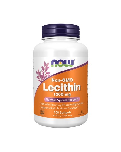 NOW Lecithin 1200 mg - 100 softgels