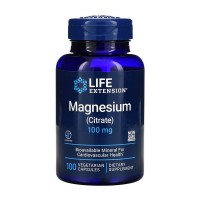 Life Extension Magnesium Citrate 100 mg — Магний цитрат, 100 вег капсул