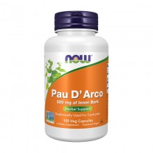 NOW Pau D'Arco 500 mg - 100 veg caps