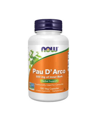NOW Pau D'Arco 500 mg - 100 veg caps