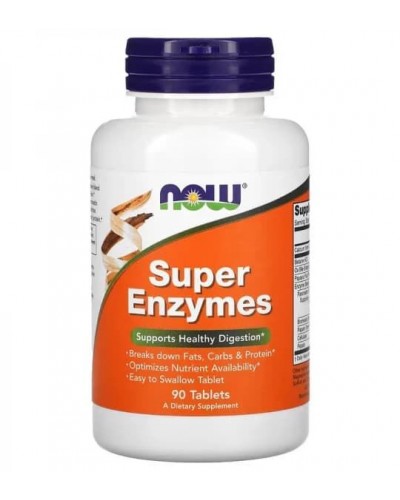 NOW Super Enzymes - 90 caps