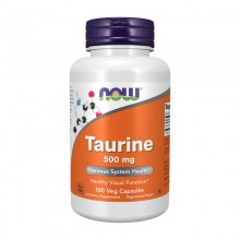 NOW Taurine 500mg - 100 veg caps