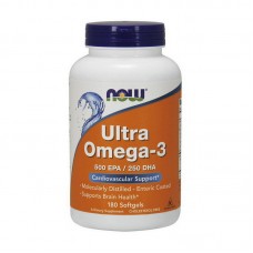 NOW Ultra Omega-3 180 softgels