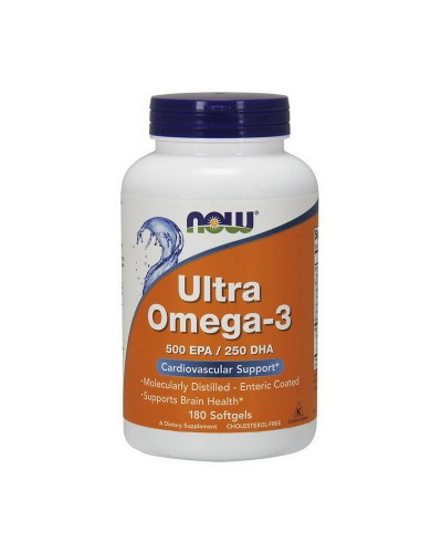 NOW Ultra Omega-3 180 softgels