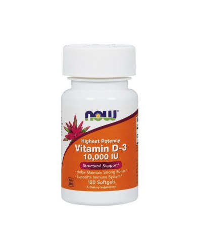 NOW Vitamin D-3 10000 IU - 120 caps