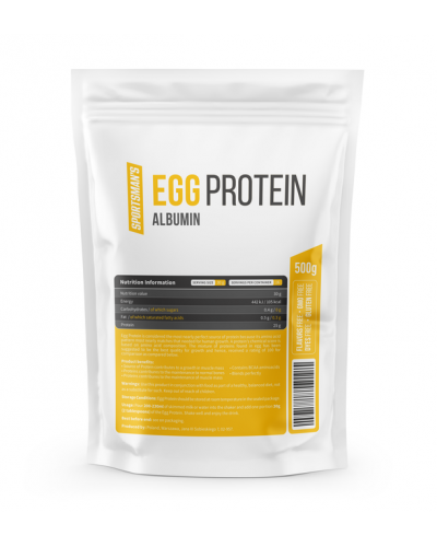 Альбумин яичный протеин SPORTSMAN'S Egg Protein Albumin - 500g