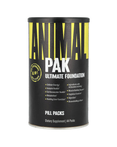 Universal Nutrition Animal Pak — Витаминно-минеральный комплекс, 44 порции