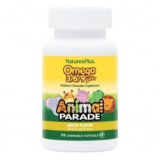 Nature's Plus Animal Parade Omega 3/6/9 Junior — Омега 3-6-9 для дітей, 90 капсул