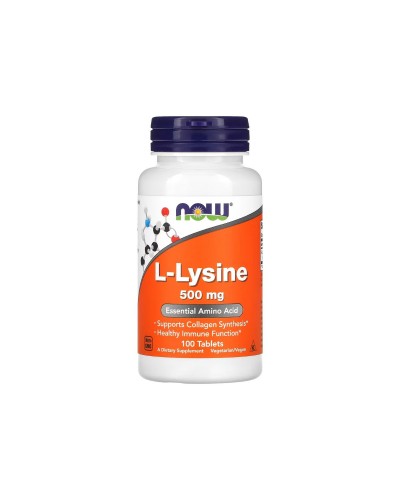 Now Lysine 500 mg - 100 tab 