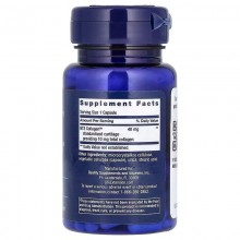 Life Extension NT2 Collagen, 40 mg — Коллаген NT2, 40 мг, 60 капсул