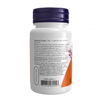 NOW Melatonin 3 mg – Мелатонин, поддержка сна и циркадных ритмов, 60 капсул