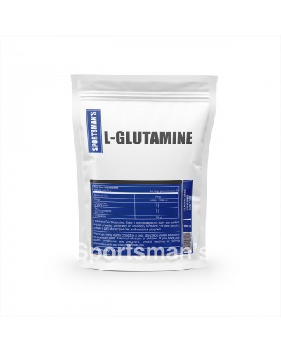 SPORTSMAN'S L-Glutamine — L-глутамін, 100 грам