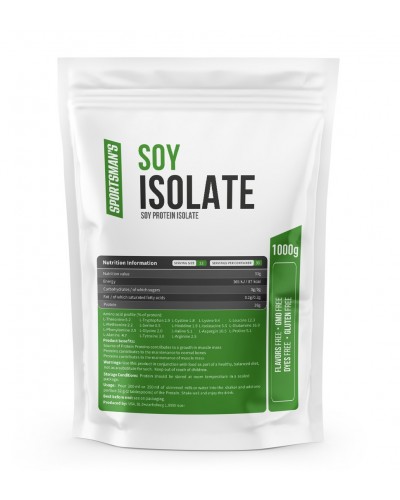 Протеин соевый изолят SPORTSMAN'S Soy Isolate Protein - 2000g