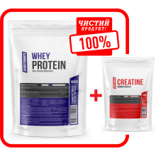 SPORTSMAN'S Whey Protein + Creatine - Сывороточный протеин и Креатин 