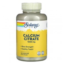 Solaray Calcium Citrate — Цитрат кальция, 120 капсул  