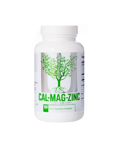 Universal Nutrition Cal-Mag-Zinc — Кальций, Магний, Цинк, 100 таблеток
