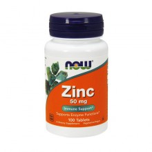 NOW Zinc Gluconate - 50mg 100 tab